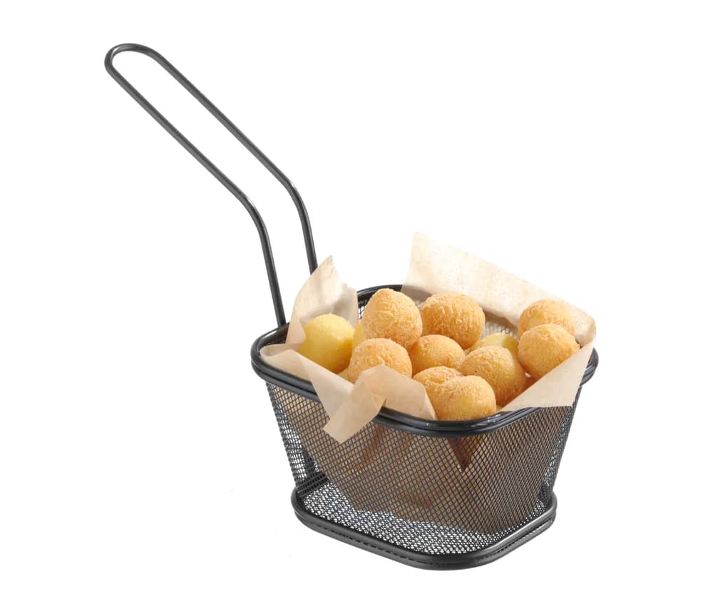 Vis Deep frying basket miniatures stackable black, HENDI, 130x115x(H)80mm, bilde 3
