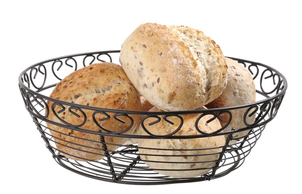 Vis Wire basket deco round, HENDI, ⌀250x(H)80mm, bilde 2