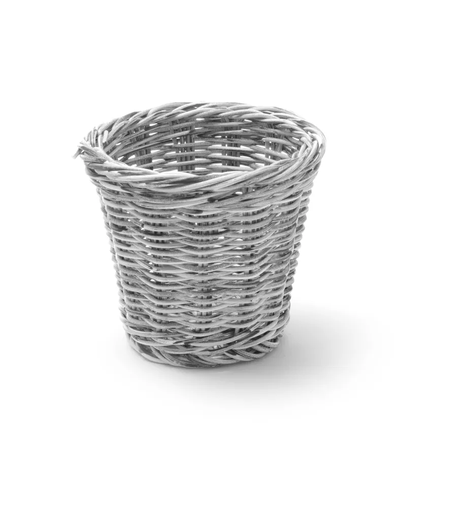 Snack basket, HENDI, Light grey, ⌀130x(H)110mm