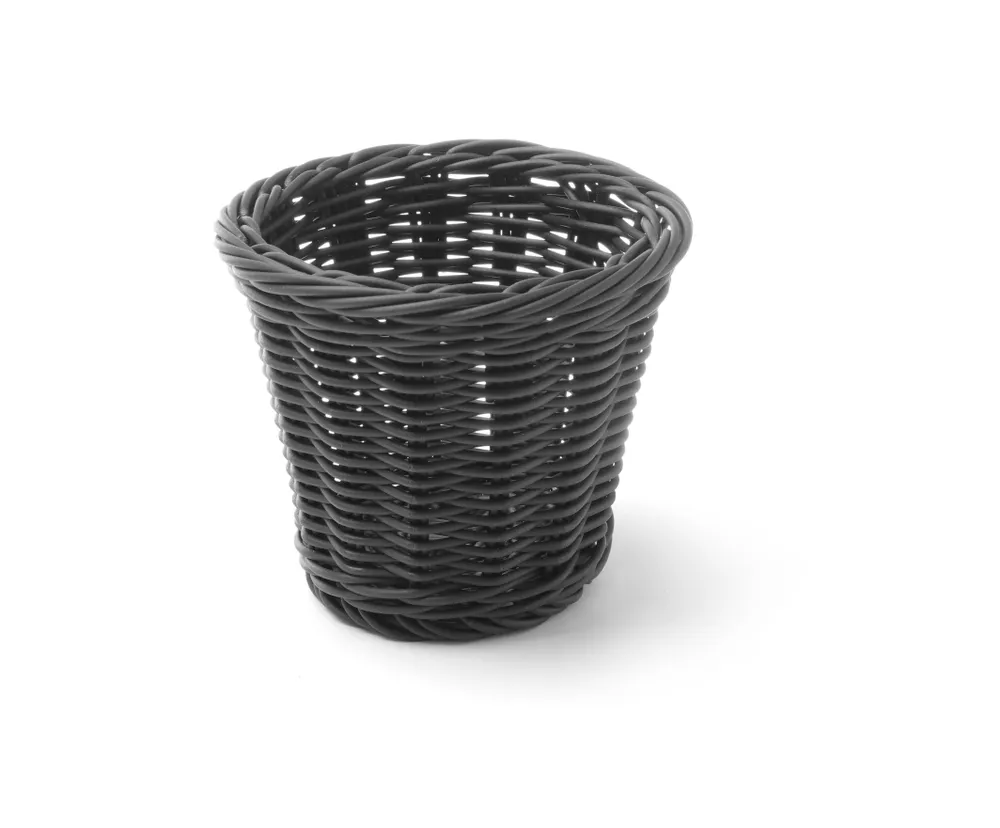 Snack basket, HENDI, Black, ⌀130x(H)110mm