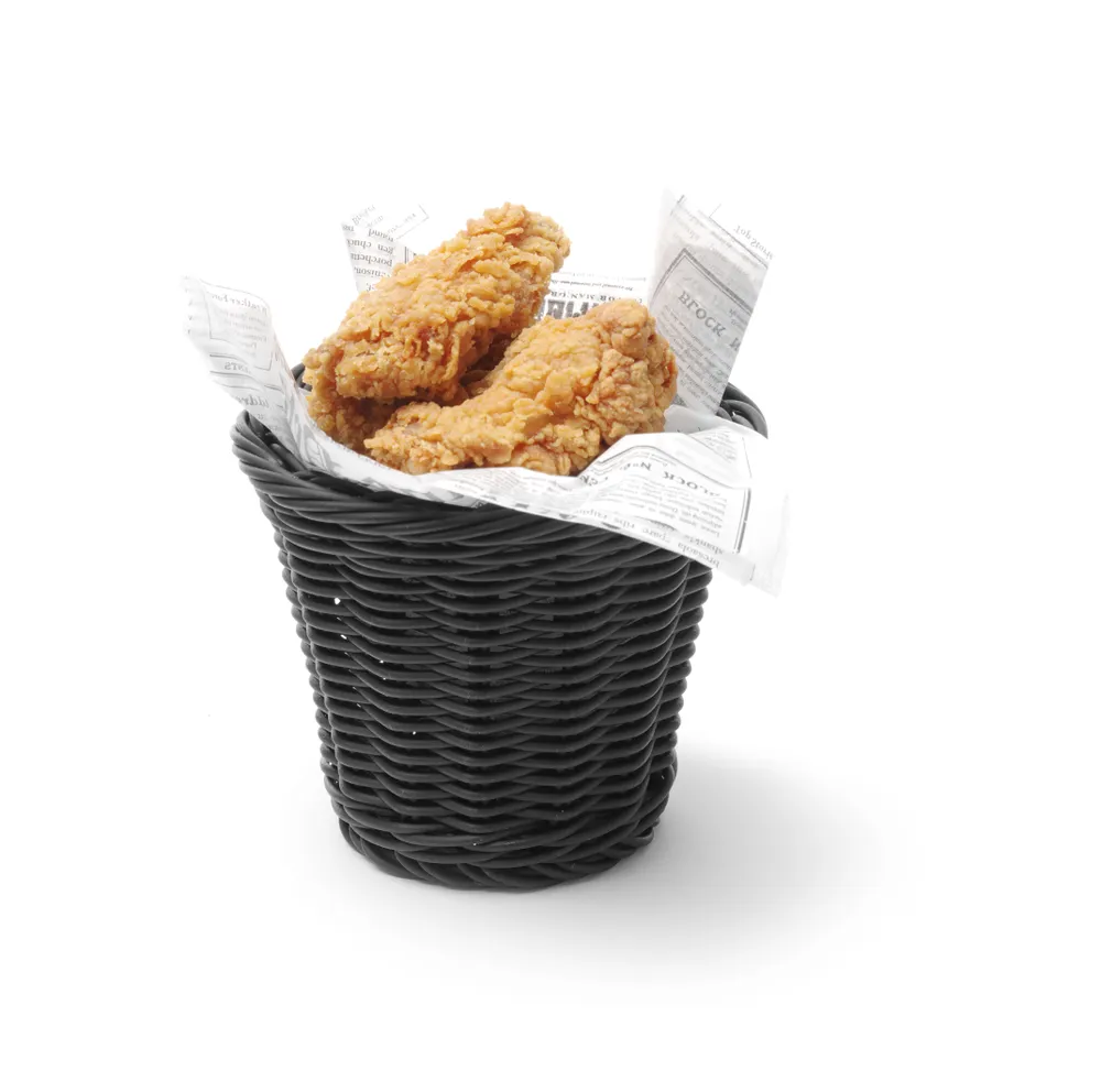 Vis Snack basket, HENDI, Black, ⌀130x(H)110mm, bilde 3