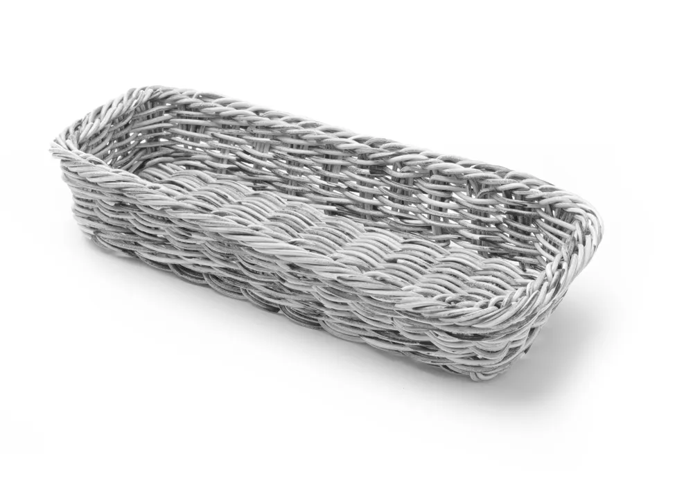 Cutlery basket, HENDI, Light grey, 270x100x(H)45mm