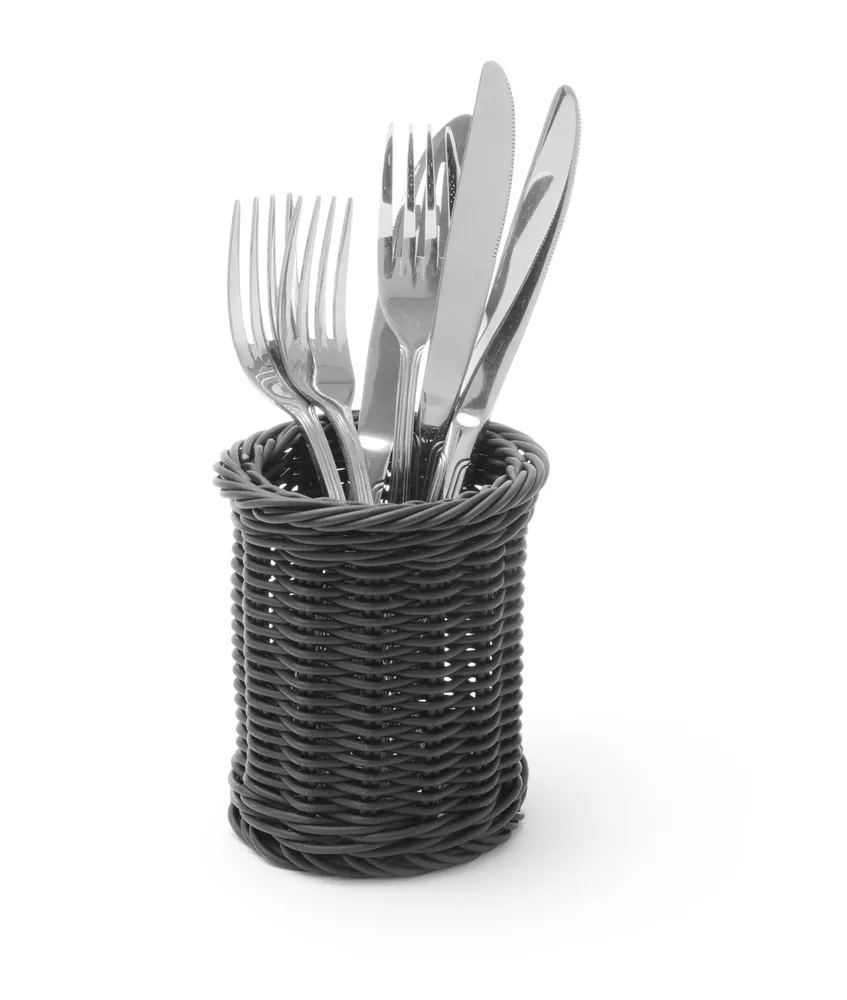 Vis Cutlery basket, HENDI, Black, ⌀100x(H)120mm, bilde 3