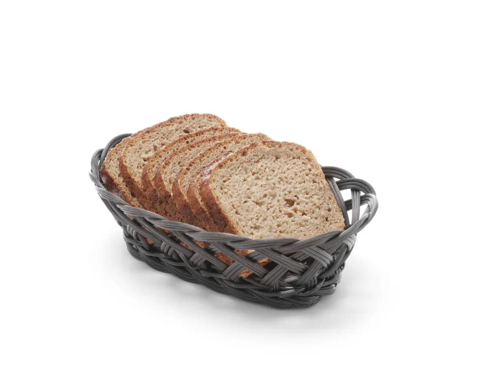 Vis Baskets with woven sides, HENDI, rectangular, Black, 225x150x(H)65mm, bilde 5