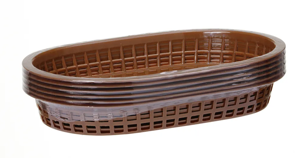 Vis Serving baskets fast food style, HENDI, Brown, 6 pcs., 275x175x(H)38mm, bilde 5