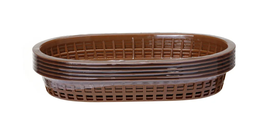 Vis Serving baskets fast food style, HENDI, Brown, 6 pcs., 275x175x(H)38mm, bilde 4