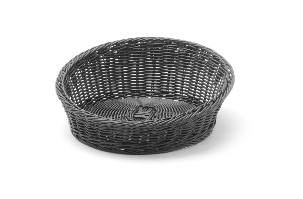 Vis Bakery basket angled round, HENDI, Light grey, ⌀310x(H)120mm, bilde 3