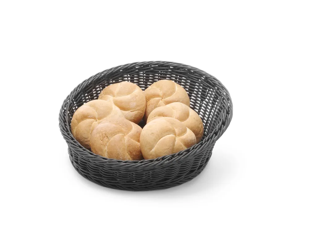 Vis Bakery basket angled round, HENDI, Light grey, ⌀310x(H)120mm, bilde 4