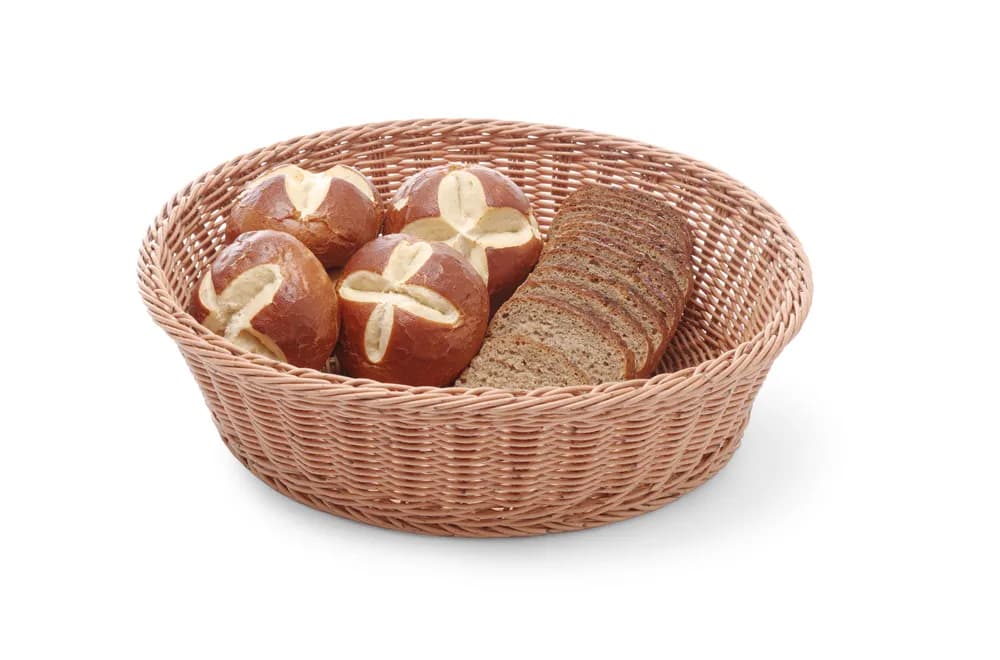 Vis Bread basket round, HENDI, Brown, ⌀400x(H)90mm, bilde 4