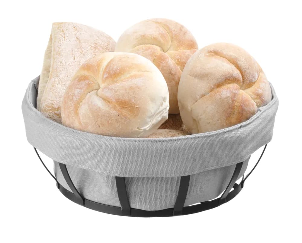 Vis Bakery basket with bag, HENDI, round, 220x220x(H)80mm, bilde 4