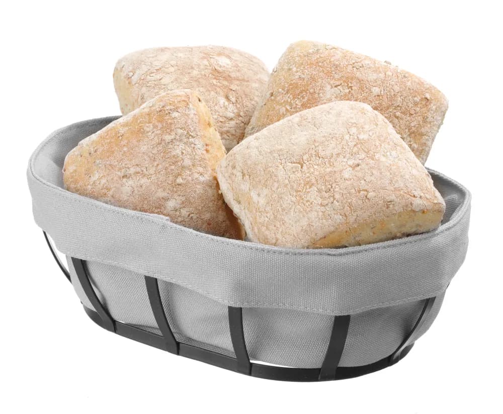 Vis Bakery basket with bag, HENDI, round, 220x220x(H)80mm, bilde 2
