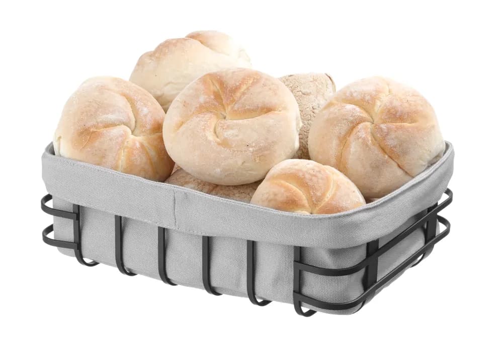 Vis Bakery basket with bag, HENDI, round, 220x220x(H)80mm, bilde 5
