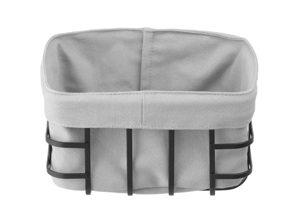 Bakery basket with bag, HENDI, square, 190x190x(H)100mm