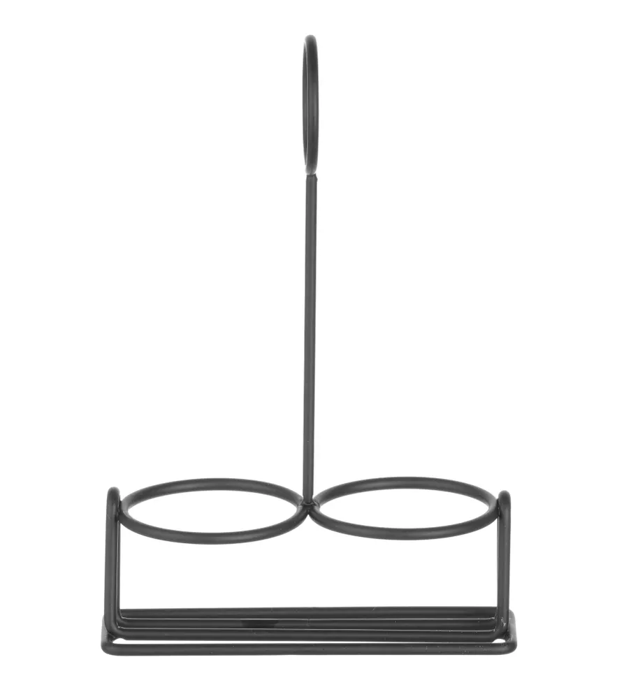 Condiment rack black, HENDI, 135x65x(H)200mm