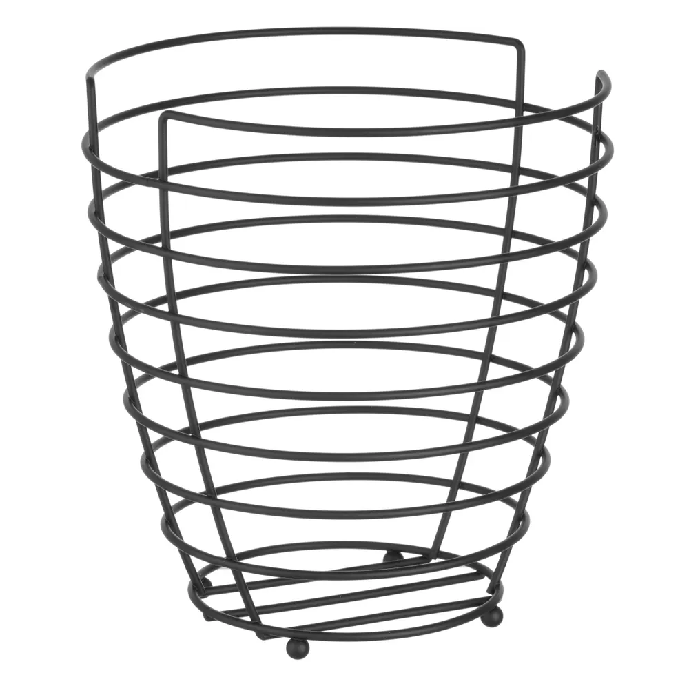 Fruit basket black, HENDI, ⌀230x(H)250mm