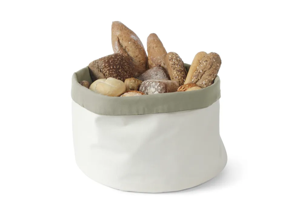 Vis Bread bag, round, HENDI, Beige, ⌀250x(H)160mm, bilde 4