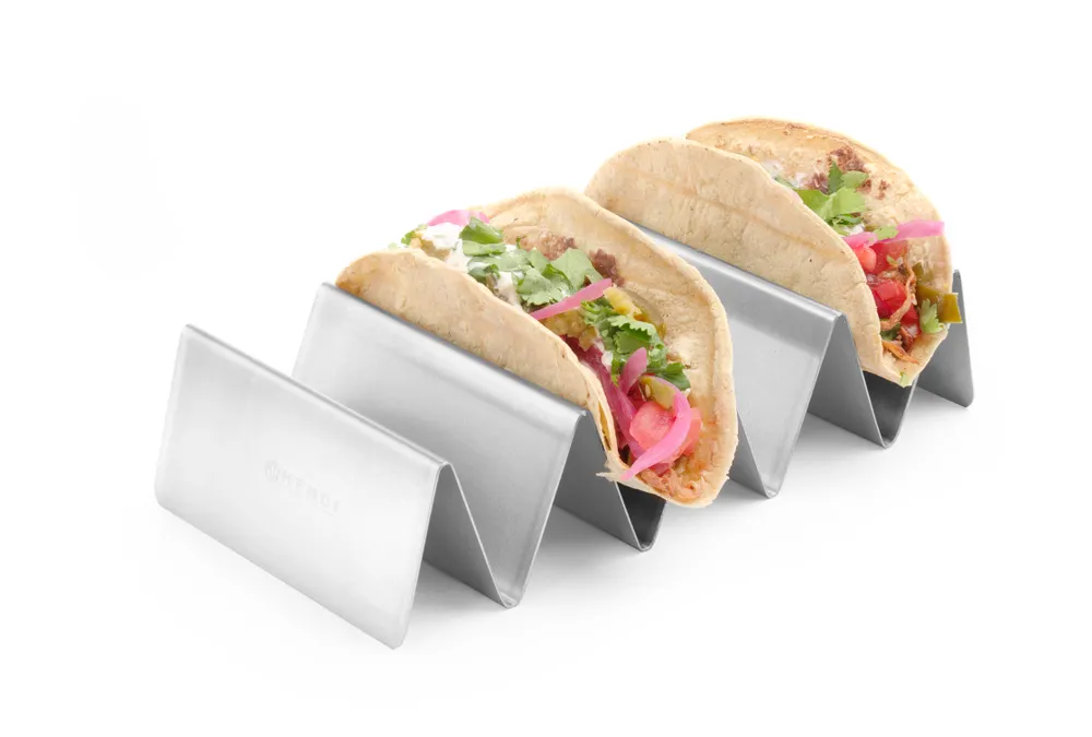 Vis Taco holder, HENDI, 4 slots, 225x115x(H)50mm, bilde 3
