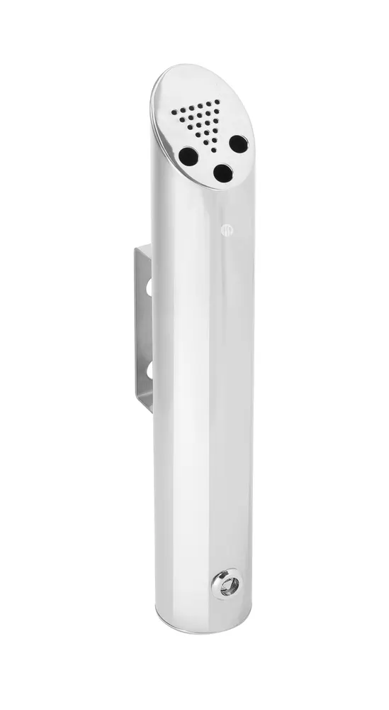Wall Mounted Ashtray, HENDI, ⌀75x(H)460mm