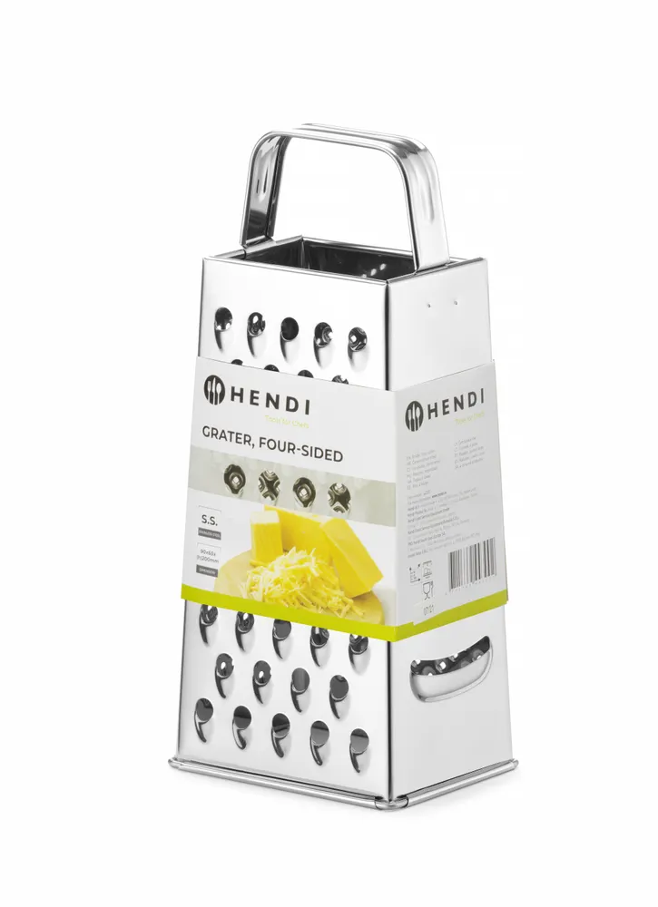 Grater 4-sided, HENDI, 90x65x(H)200mm