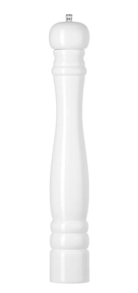 Wooden salt grinder, HENDI, White, ⌀65x(H)415mm