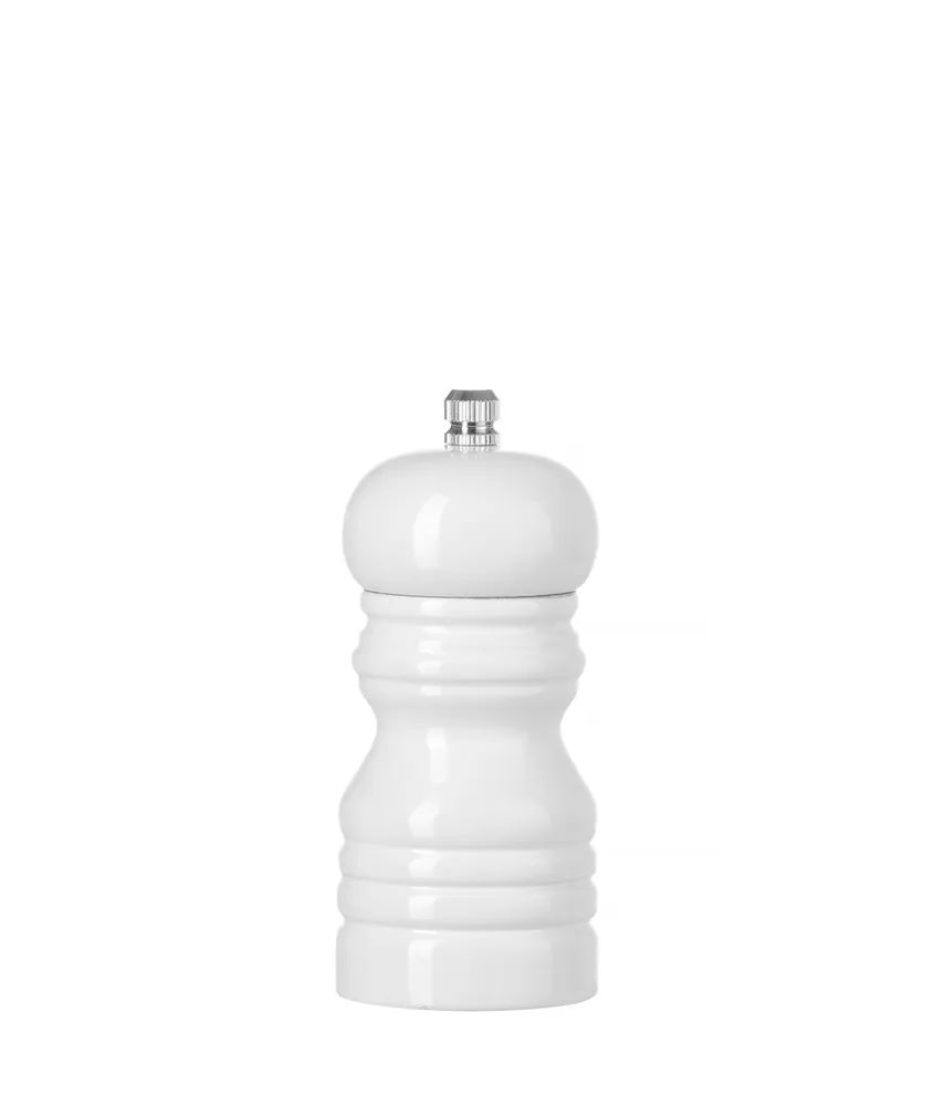 Wooden salt grinder, HENDI, White, ⌀50x(H)113mm