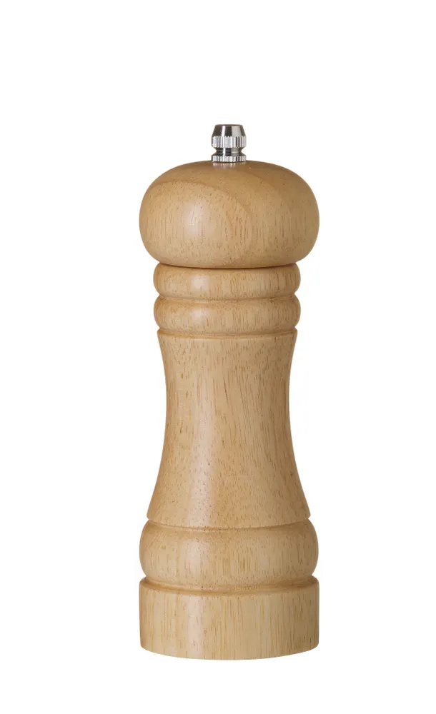Wooden salt grinder, HENDI, Wood light, ⌀57x(H)165mm