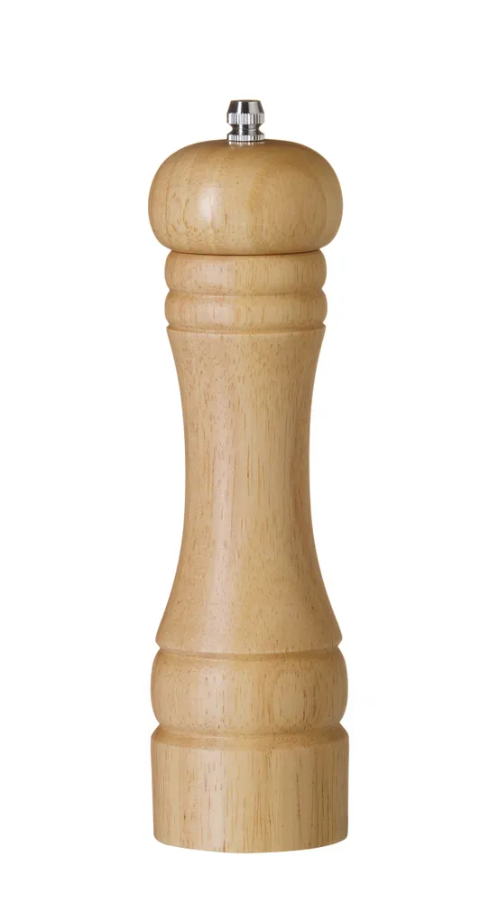 Wooden salt grinder, HENDI, Wood light, ⌀57x(H)215mm