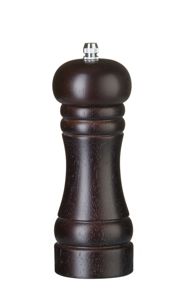 Wooden salt grinder, HENDI, Wood dark, ⌀57x(H)165mm