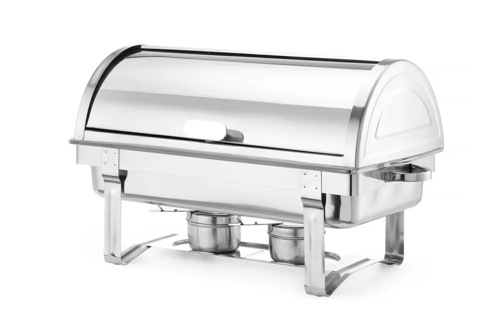 Vis Rolltop-Chafing dish Gastronorm 1/1, HENDI, 9L, 590x340x(H)400mm, bilde 2
