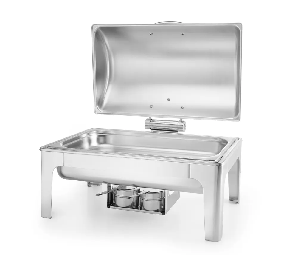 Vis Chafing dish GN 1/1 mirror finish, HENDI, Profi Line, 9L, 570x405x(H)320mm, bilde 4