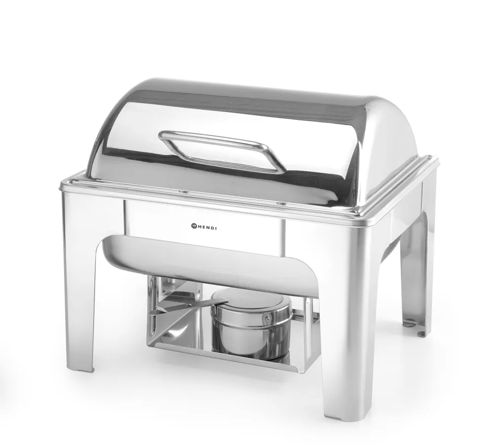 Vis Chafing dish GN 1/2 mirror finish, HENDI, Profi Line, 4L, 365x345x(H)345mm, bilde 3