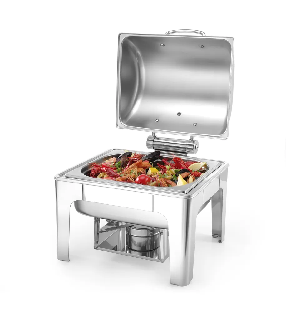 Vis Chafing dish GN 1/2 mirror finish, HENDI, Profi Line, 4L, 365x345x(H)345mm, bilde 2