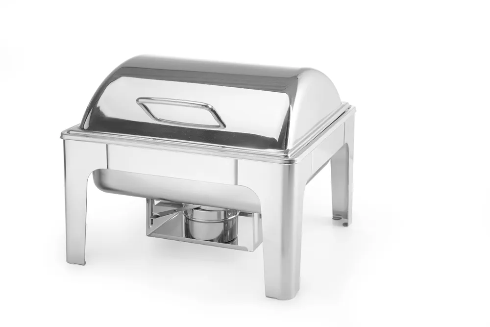 Vis Chafing dish GN 2/3 mirror finish, HENDI, Profi Line, 6L, 395x405x(H)320mm, bilde 3
