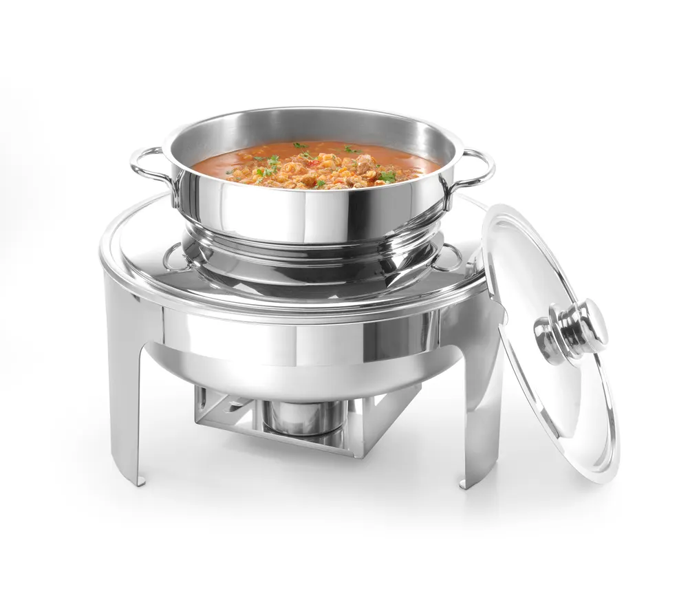 Vis Soup chafing dish mirror finish, HENDI, Profi Line, 10L, ⌀420x(H)380mm, bilde 2