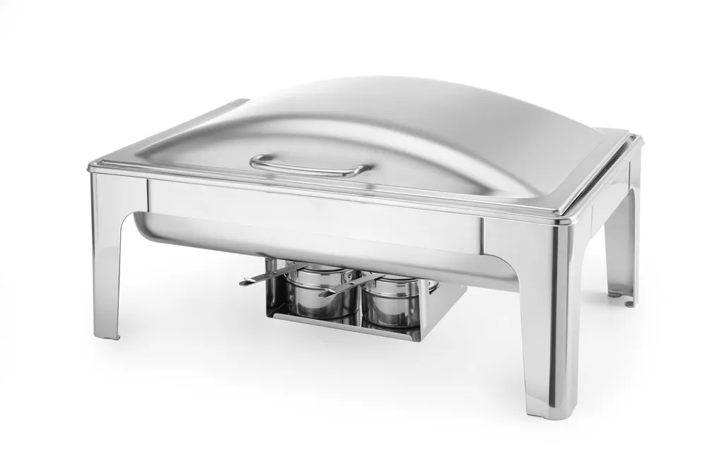 Vis Chafing dish GN 1/1 satin finish, HENDI, Profi Line, 9L, 570x430x(H)290mm, bilde 6