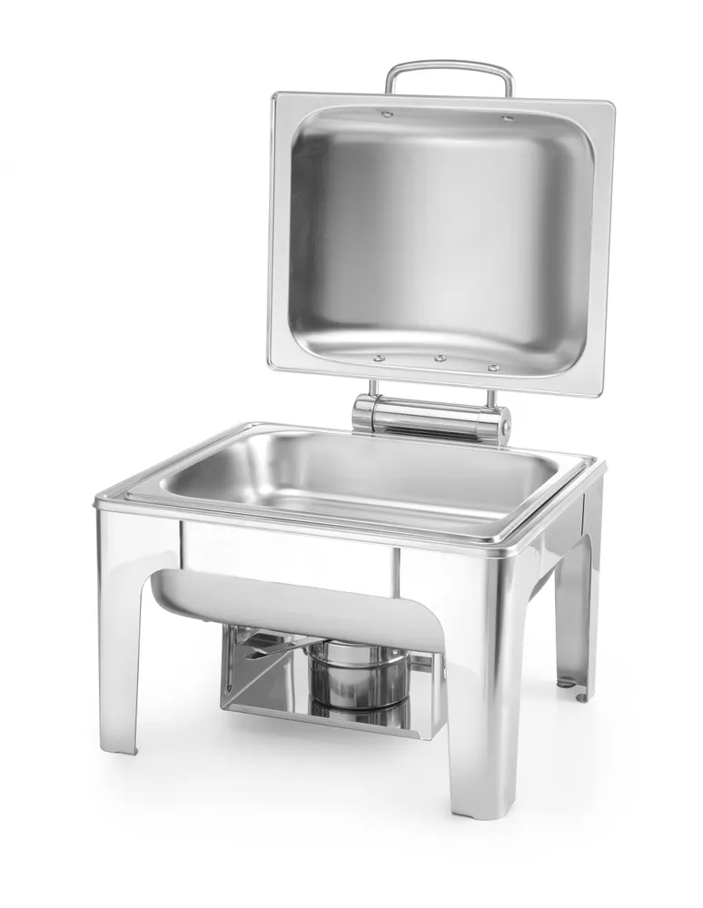 Vis Chafing dish GN 1/2 satin finish, HENDI, Profi Line, 4L, 365x370x(H)280mm, bilde 5