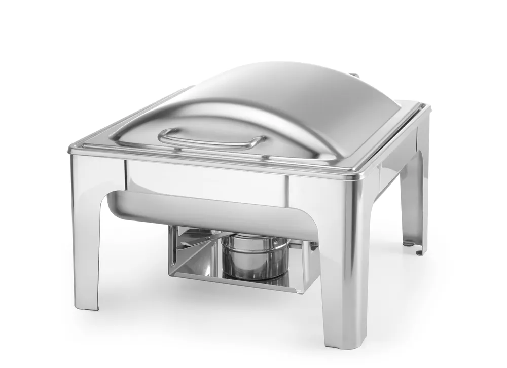 Vis Chafing dish GN 2/3 satin finish, HENDI, Profi Line, 6L, 395x430x(H)290mm, bilde 3