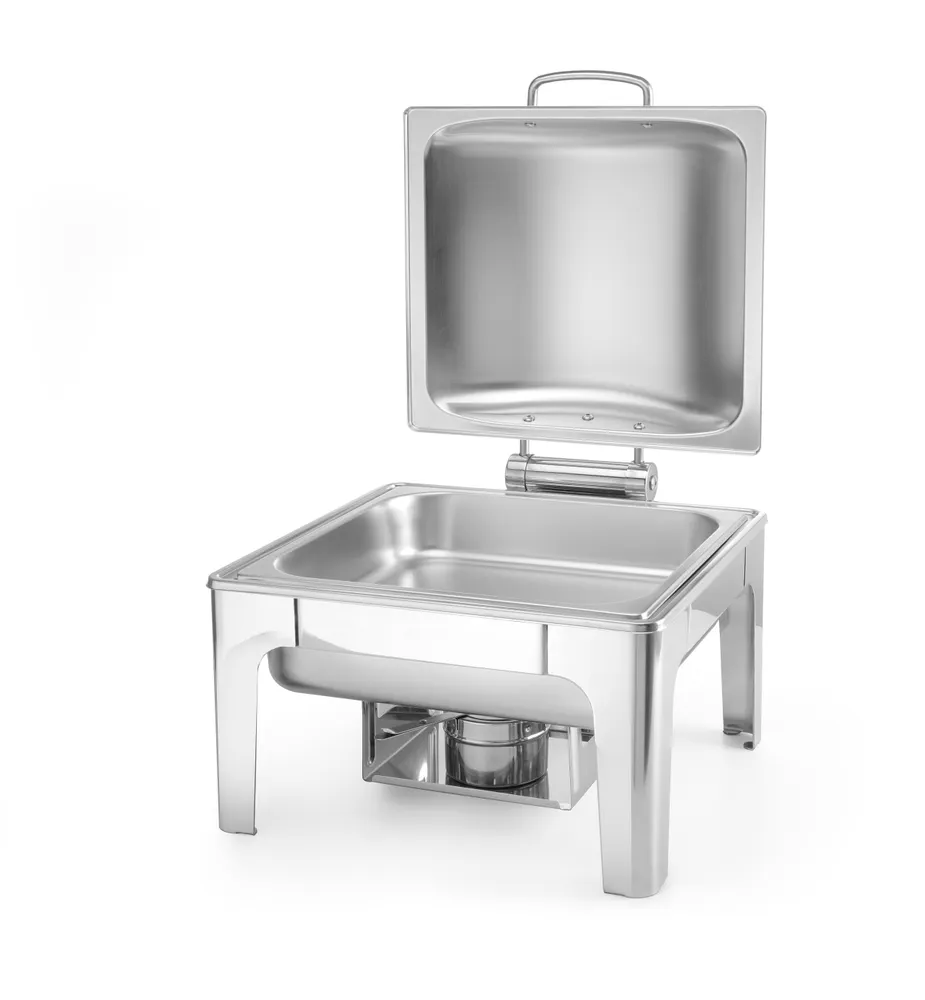 Vis Chafing dish GN 2/3 satin finish, HENDI, Profi Line, 6L, 395x430x(H)290mm, bilde 5