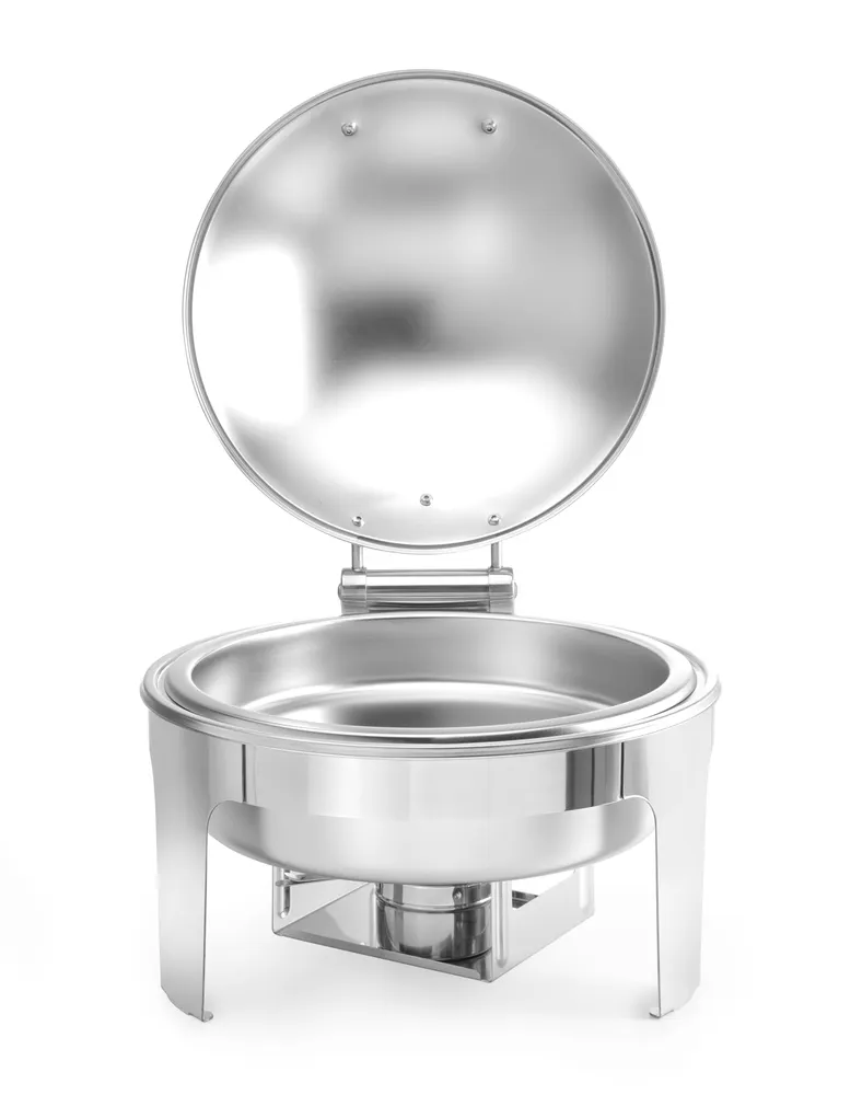 Vis Chafing dish round satin finish, HENDI, Profi Line, 6L, 465x420x(H)320mm, bilde 5