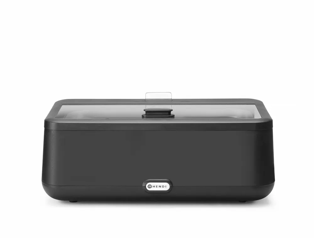 Vis Chafing dish UNIQ, HENDI, designed by Robert Bronwasser, GN 1/1, Black, 230V/700W, 607x402x(H)245mm, bilde 2