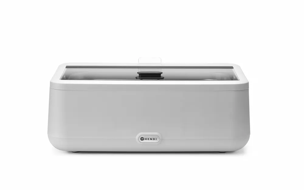 Vis Chafing dish UNIQ, HENDI, designed by Robert Bronwasser, GN 1/1, White, 230V/700W, 607x402x(H)245mm, bilde 2
