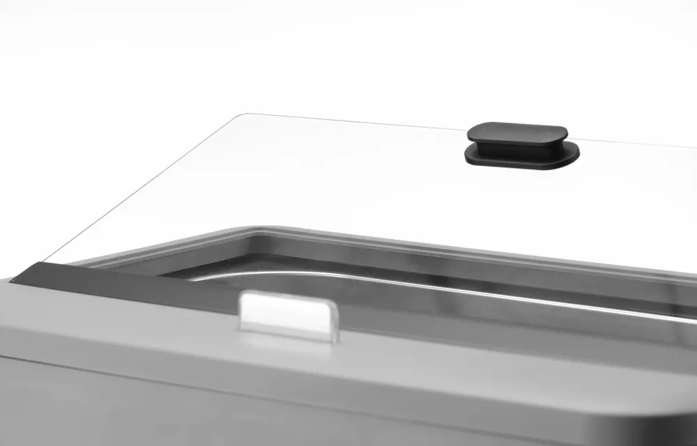 Vis Chafing dish UNIQ, HENDI, designed by Robert Bronwasser, GN 1/1, White, 230V/700W, 607x402x(H)245mm, bilde 3