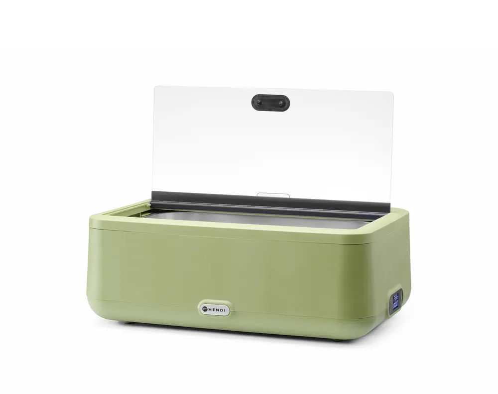 Vis Chafing dish UNIQ, HENDI, designed by Robert Bronwasser, GN 1/1, Green, 230V/700W, 607x402x(H)245mm, bilde 3