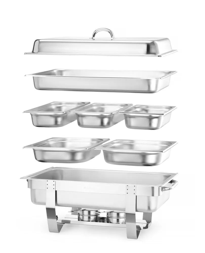 Vis Chafing Dish Set, HENDI, Kitchen Line, 585x385x(H)315mm, bilde 4