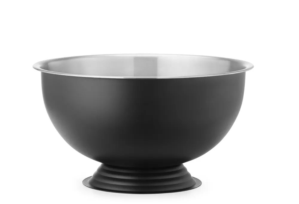Champagne bowl, BarUp, 13L, Black, ⌀393x(H)214mm, Round