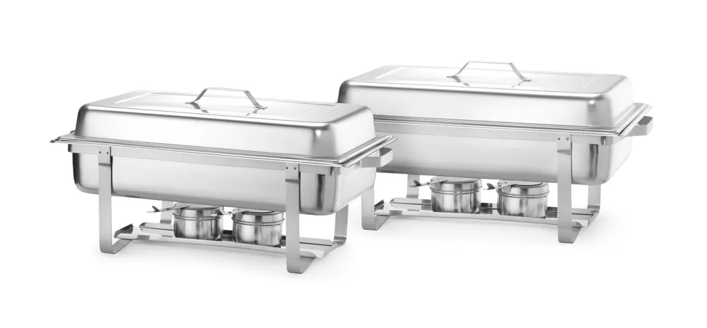 Chafing dish Gastronorm 1/1, HENDI, Kitchen Line, 9L, 2 pcs., 600x358x(H)295mm