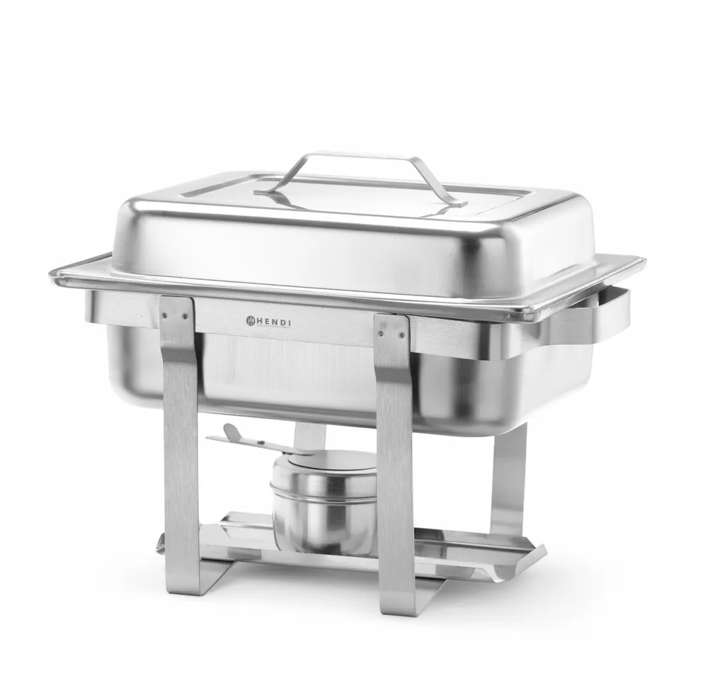 Vis Chafing dish Gastronorm 1/2, HENDI, Kitchen Line, 4,5L, 385x295x(H)310mm, bilde 2