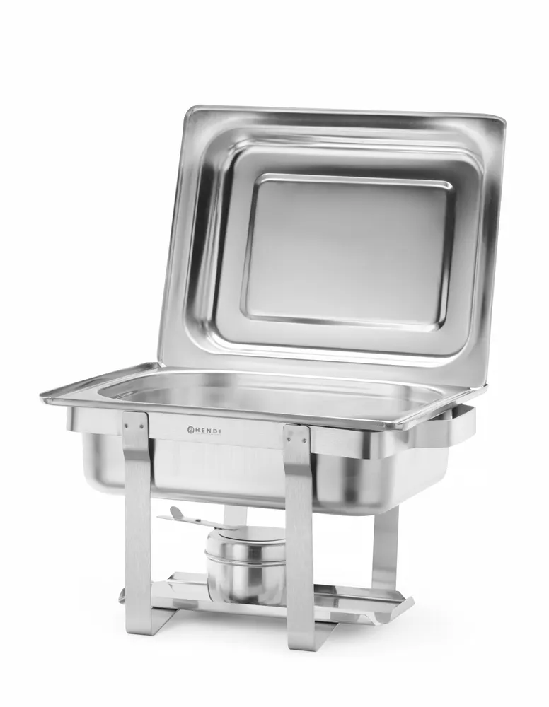 Vis Chafing dish Gastronorm 1/2, HENDI, Kitchen Line, 4,5L, 385x295x(H)310mm, bilde 3