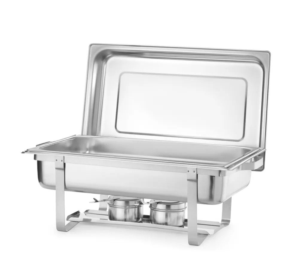 Vis Chafing dish Gastronorm 1/1, HENDI, Kitchen Line, 9L, 600x358x(H)295mm, bilde 3