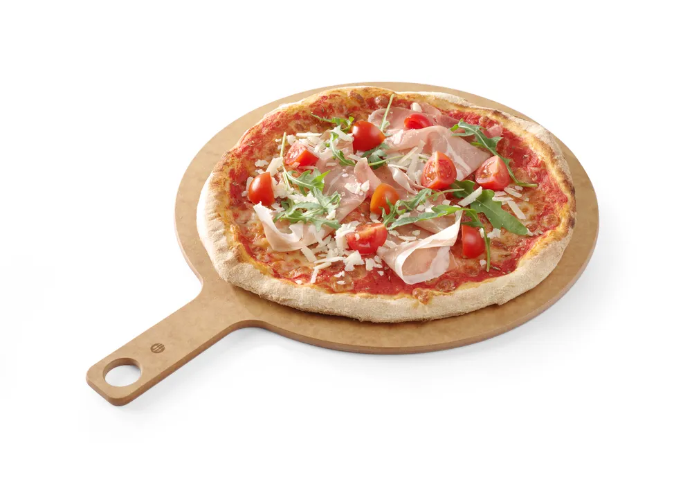 Vis Pizza board with handle, HENDI, ⌀356x(H)6mm, bilde 2